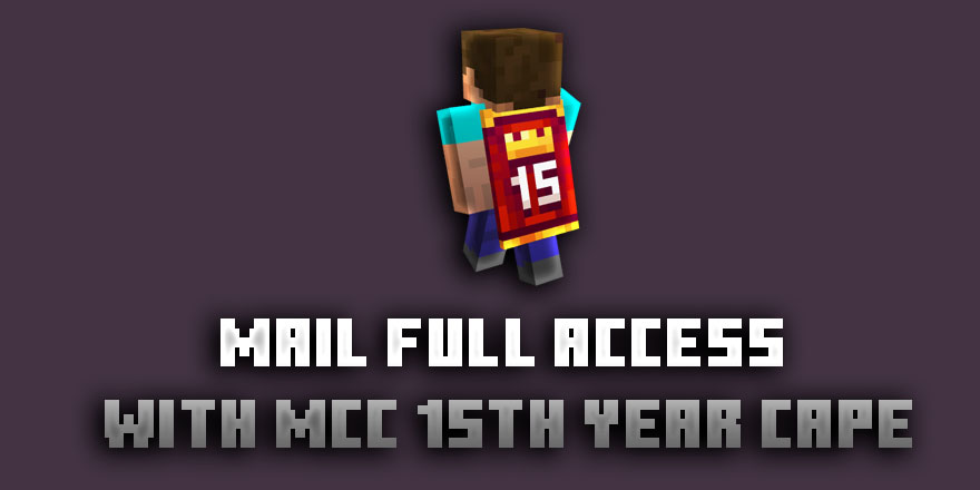Buy Cheap Minecraft Mcc 15yh Year Cape Cape